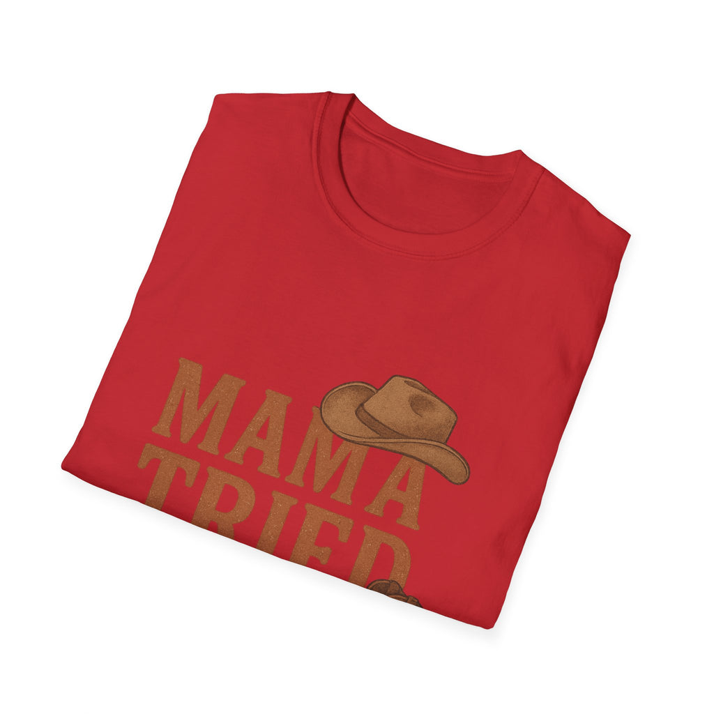 western momma tried momma tried to raise me righ t shirt