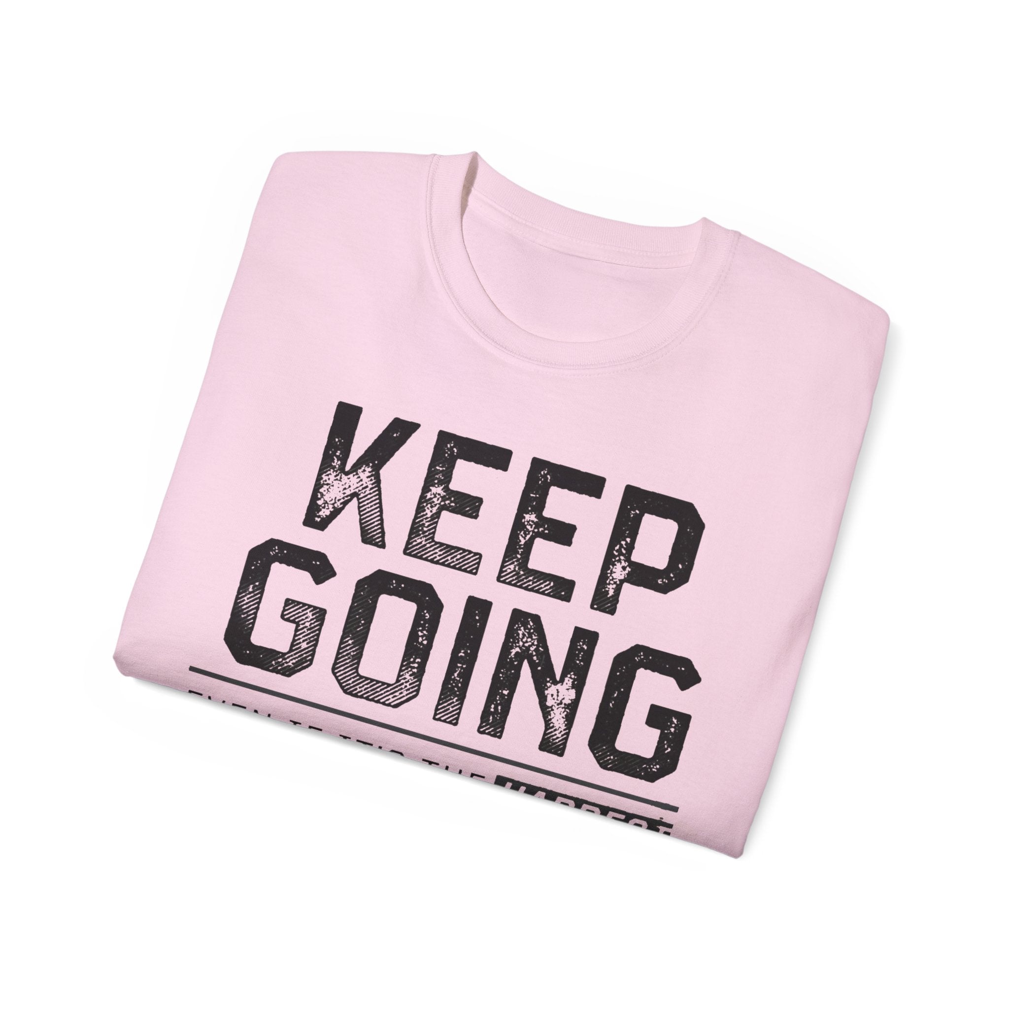 Motivational Keep Fing Going Failure Isn't an Option Unisex T-Shirt, Inspirational Graphic Tee, Positive Quote Shirt, Encouraging Workout